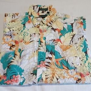 Tropical Floral Men's Shirt